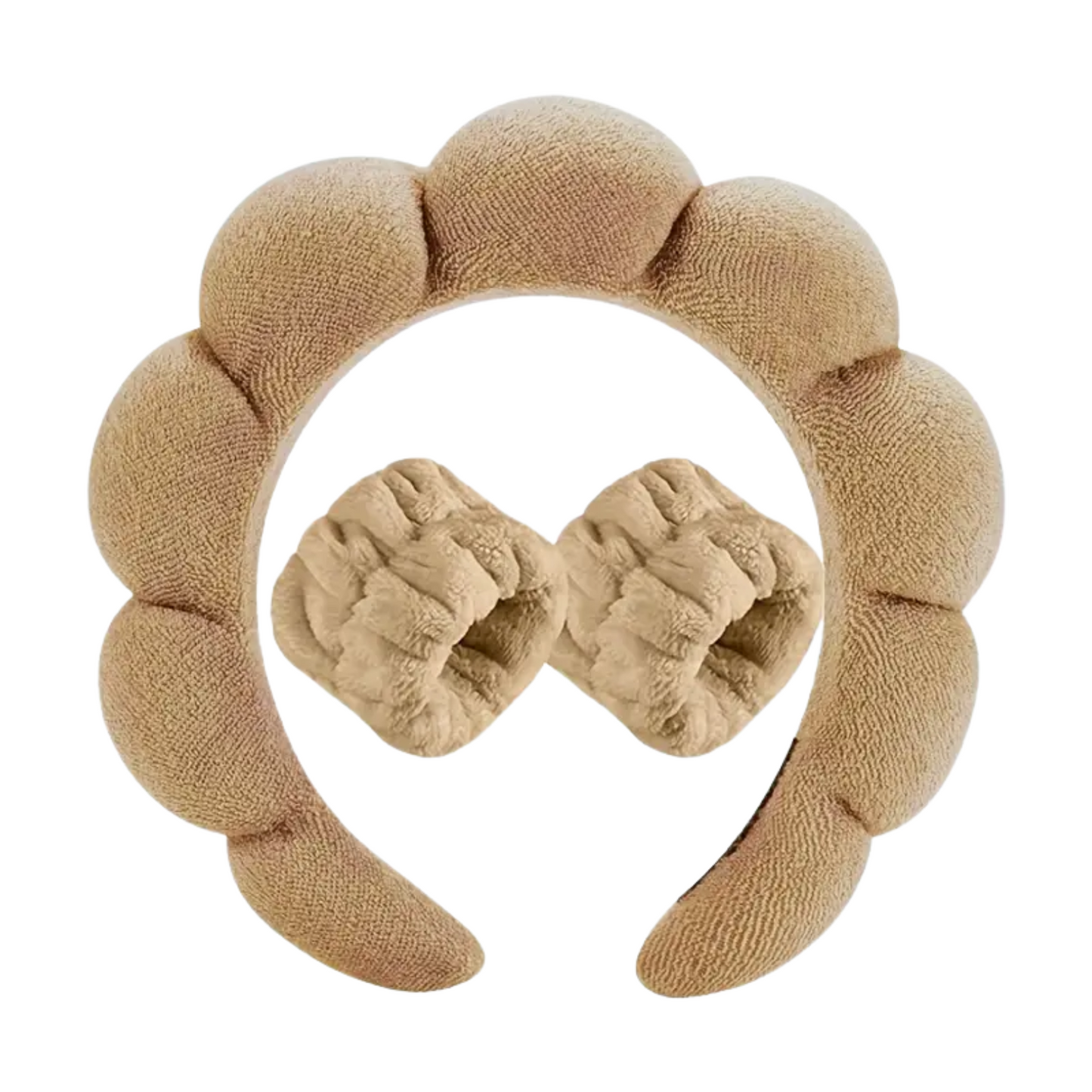 Conjunto Headband & Wristbands