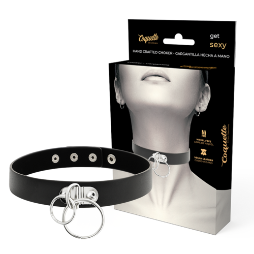 Choker Dupla com Anel | Coquette Chic Desire