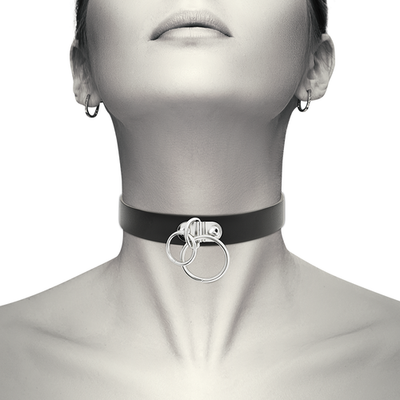 Choker Dupla com Anel | Coquette Chic Desire