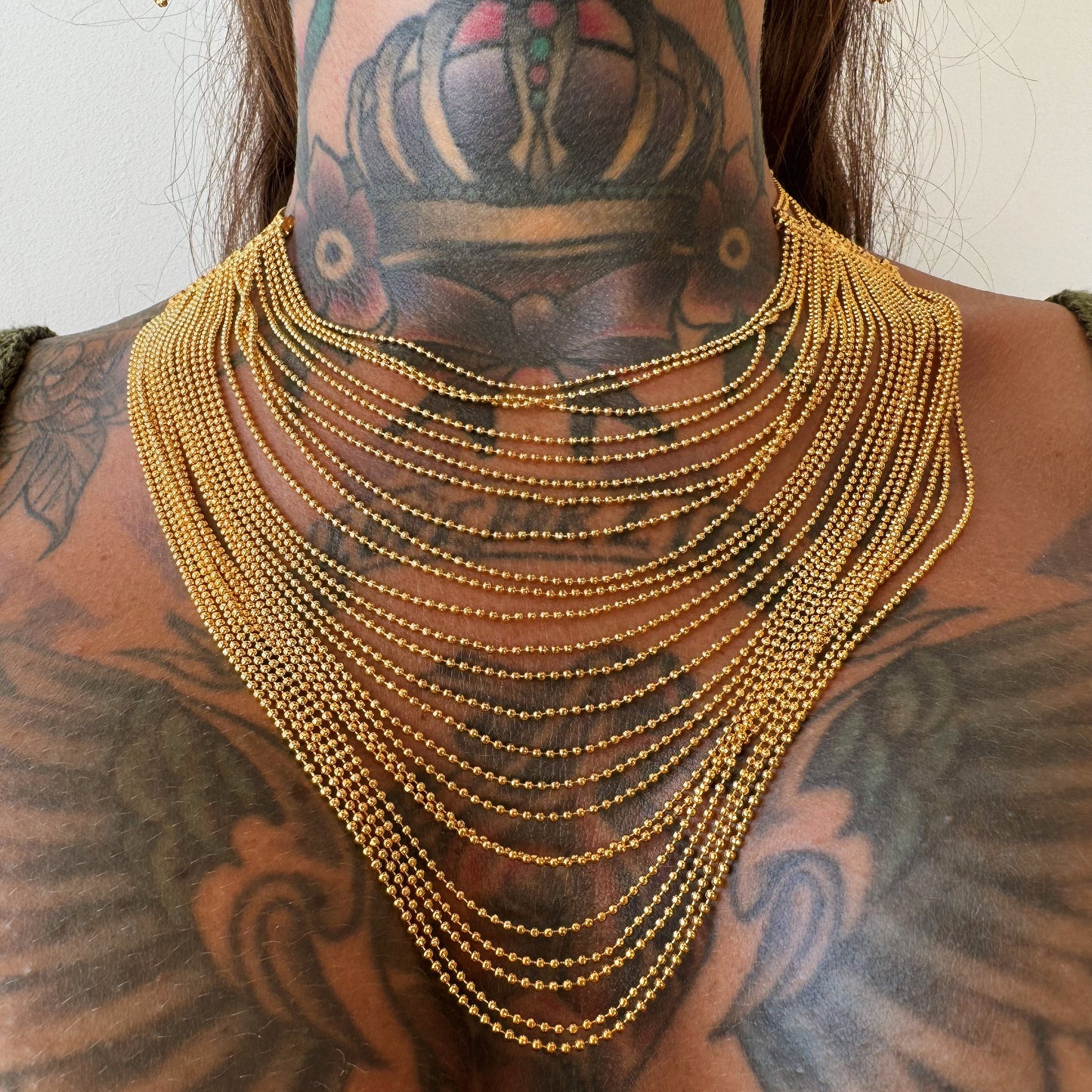 [CONJUNTO] Kali (Brincos + Colar)