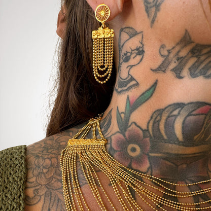 [CONJUNTO] Kali (Brincos + Colar)