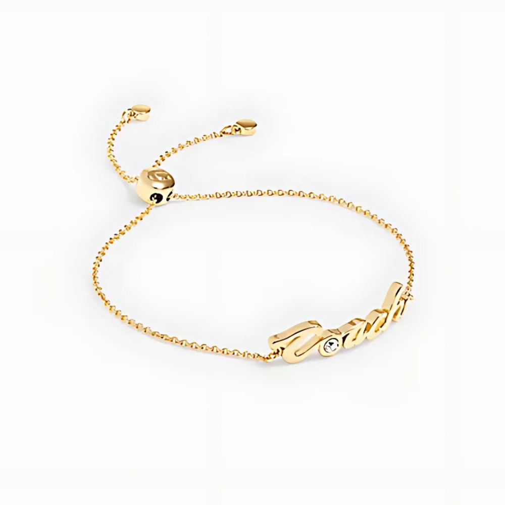 Logo Script Slider Bracelet | Coach