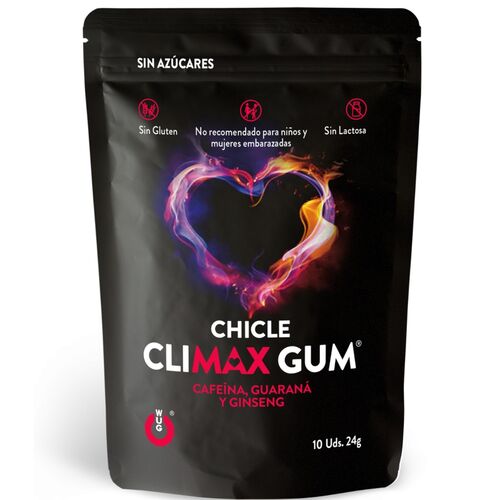 WUG SEX SENSE - CLIMAX Chicle (10 unid.)
