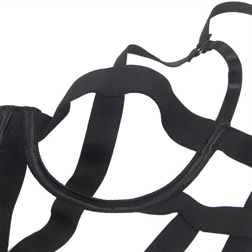 Body sexy com recortes preto | Subblime