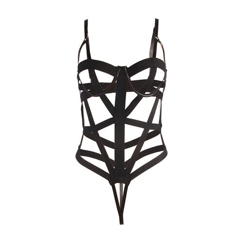 Body sexy com recortes preto | Subblime
