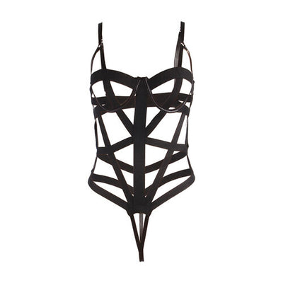 Body sexy com recortes preto | Subblime