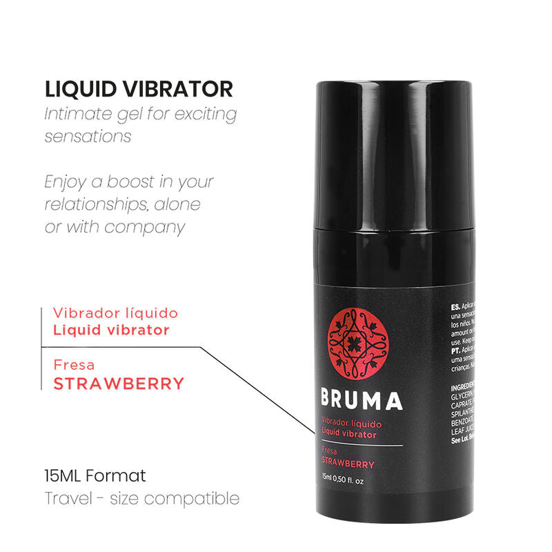 Vibromasseur liquide à la fraise | BRUMA
