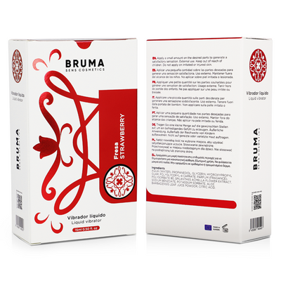 Vibromasseur liquide à la fraise | BRUMA