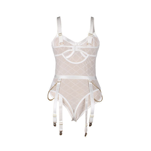 Body branco com correntes | Subblime