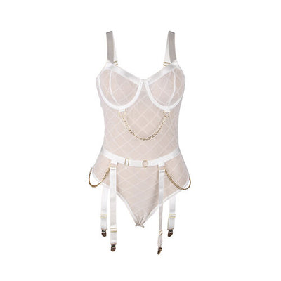 Body branco com correntes | Subblime