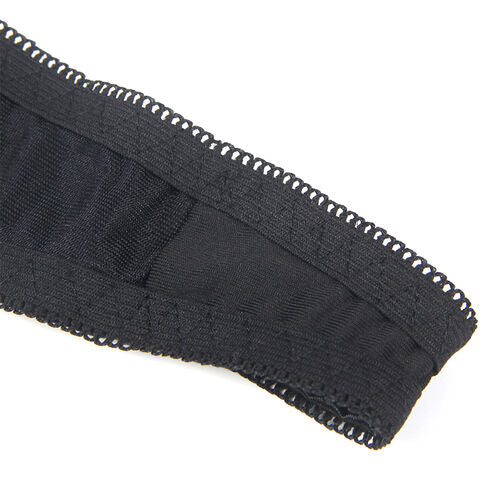 Conjunto preto com laço ajustável | Subblime
