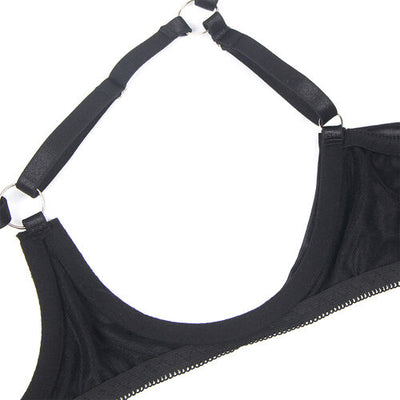 Conjunto preto com laço ajustável | Subblime