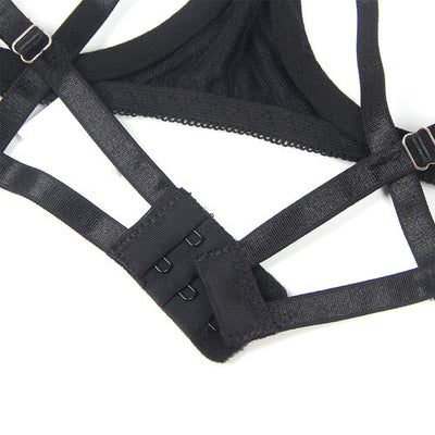 Conjunto preto com laço ajustável | Subblime