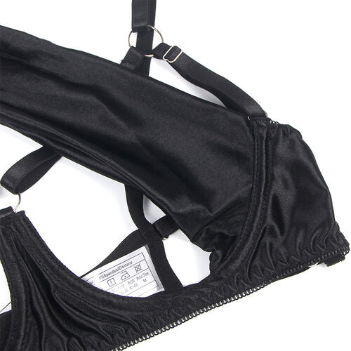 Conjunto preto com laço ajustável | Subblime
