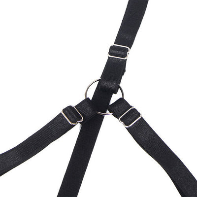 Conjunto preto com laço ajustável | Subblime