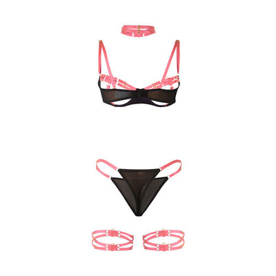 Conjunto rosa fluorescente | Subblime