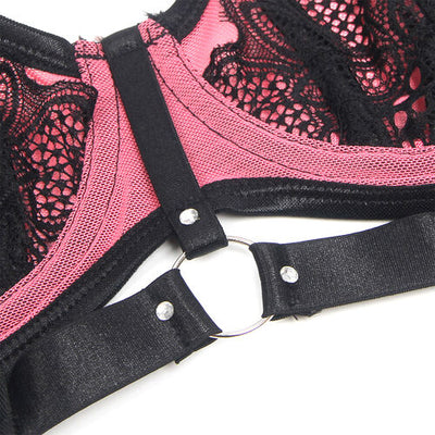 Conjunto rosa de charol | Subblime