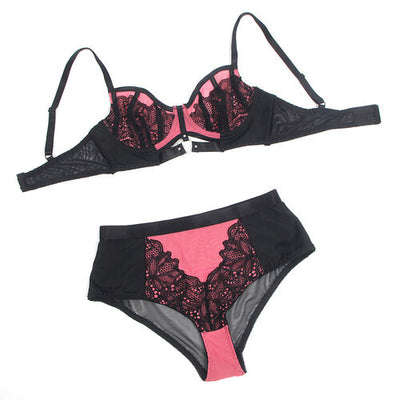 Conjunto rosa de charol | Subblime