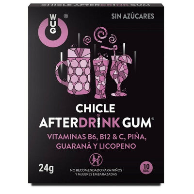 WUG GUM - AFTER DRINK Chicle Ressaca (10 unid.)