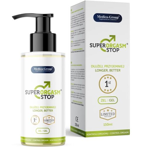 Super Orgasm Stop Gel Íntimo | Medica Group